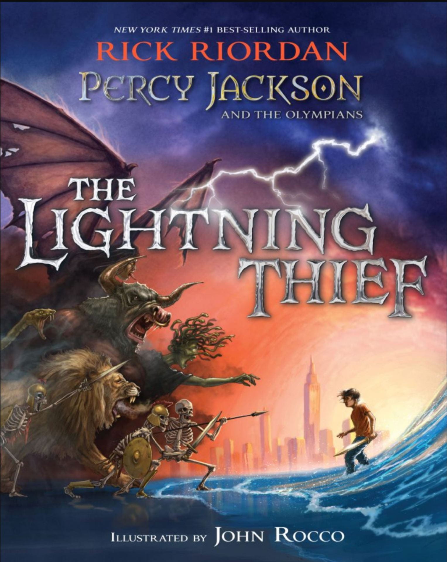 Lightning Thief cover art